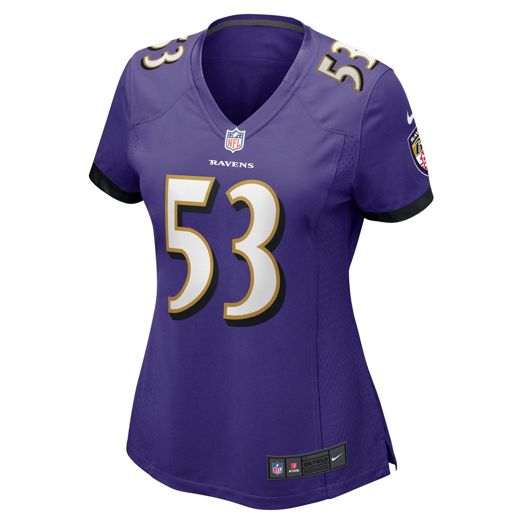 Kyle Van Noy Baltimore Ravens Nike Women's Game Jersey - Purple