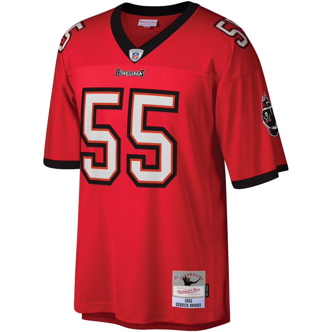 Derrick Brooks Tampa Bay Buccaneers Mitchell & Ness Legacy Replica Official Jersey - Orange