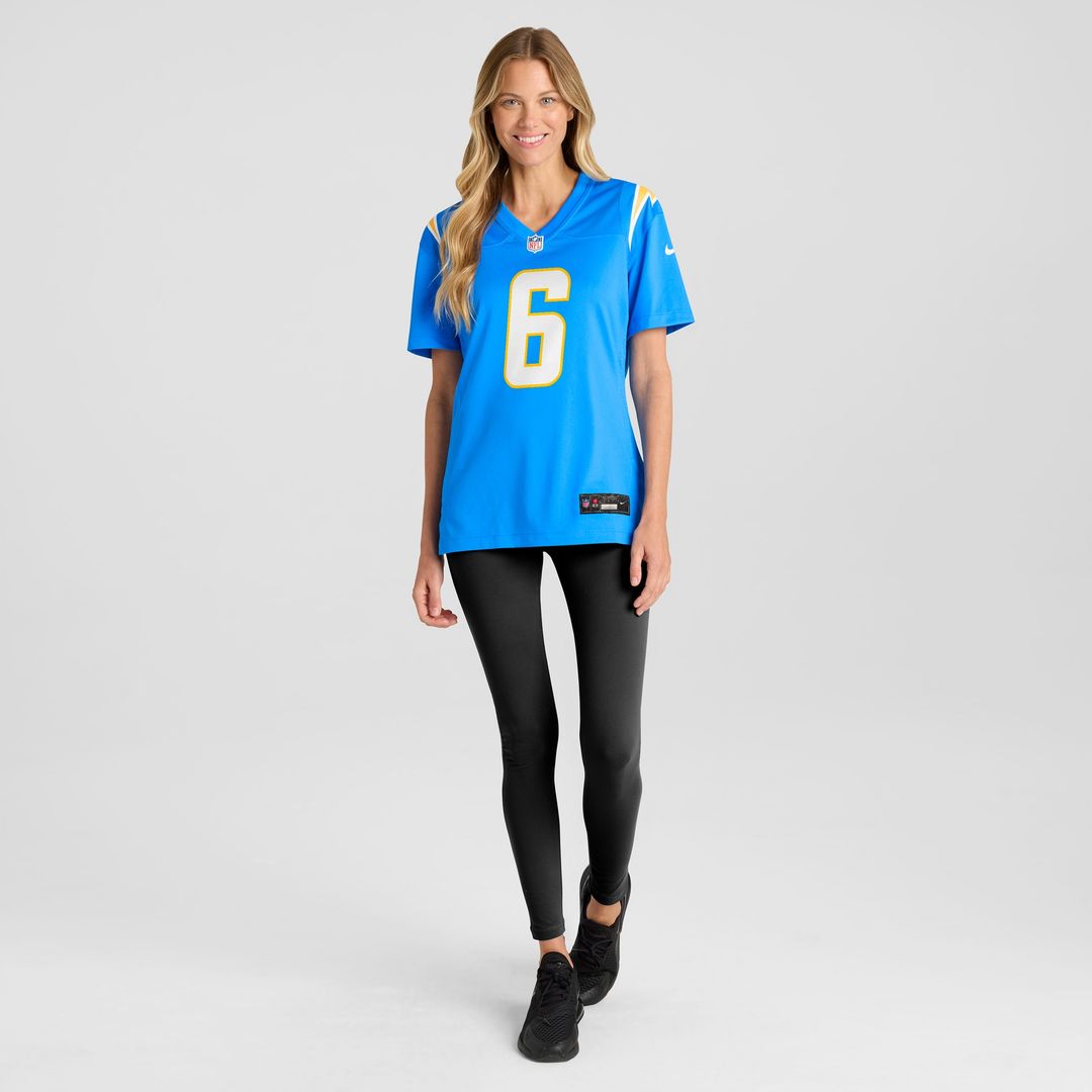 Denzel Perryman Los Angeles Chargers Nike Women's  Game Official Jersey -  Powder Blue