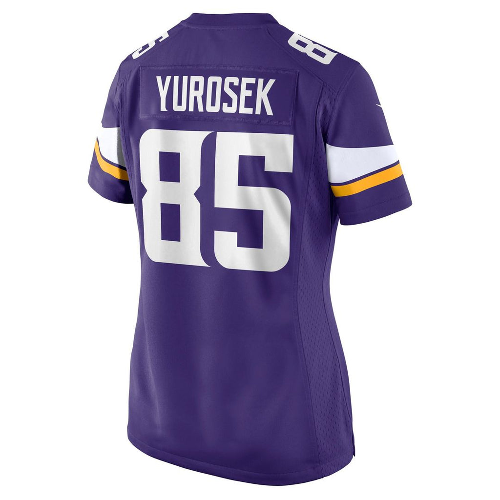 Ben Yurosek Minnesota Vikings Nike Women's Team Game Official Jersey -  Purple