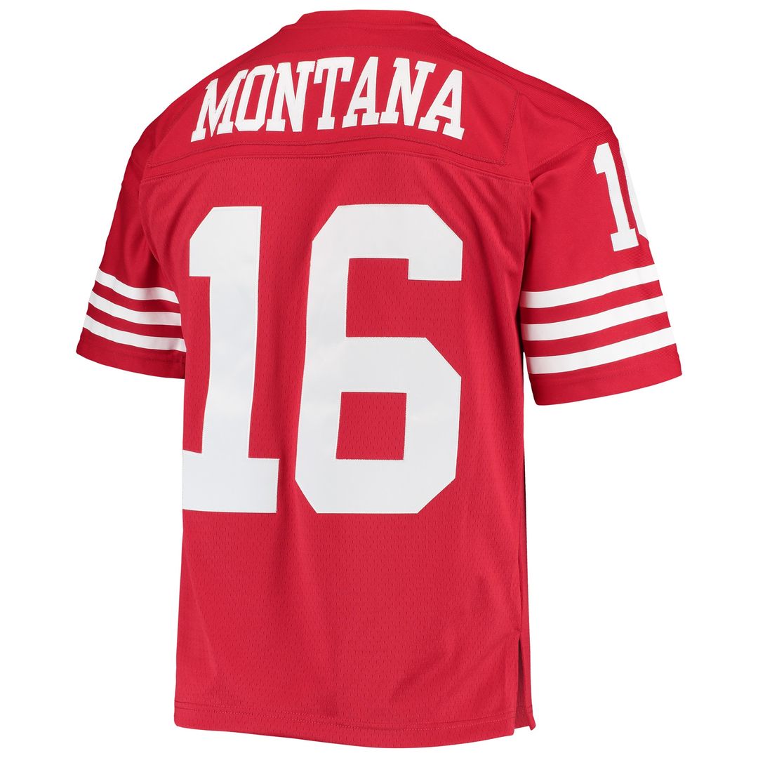 Joe Montana San Francisco 49ers Mitchell & Ness Legacy Replica Official Jersey - Scarlet