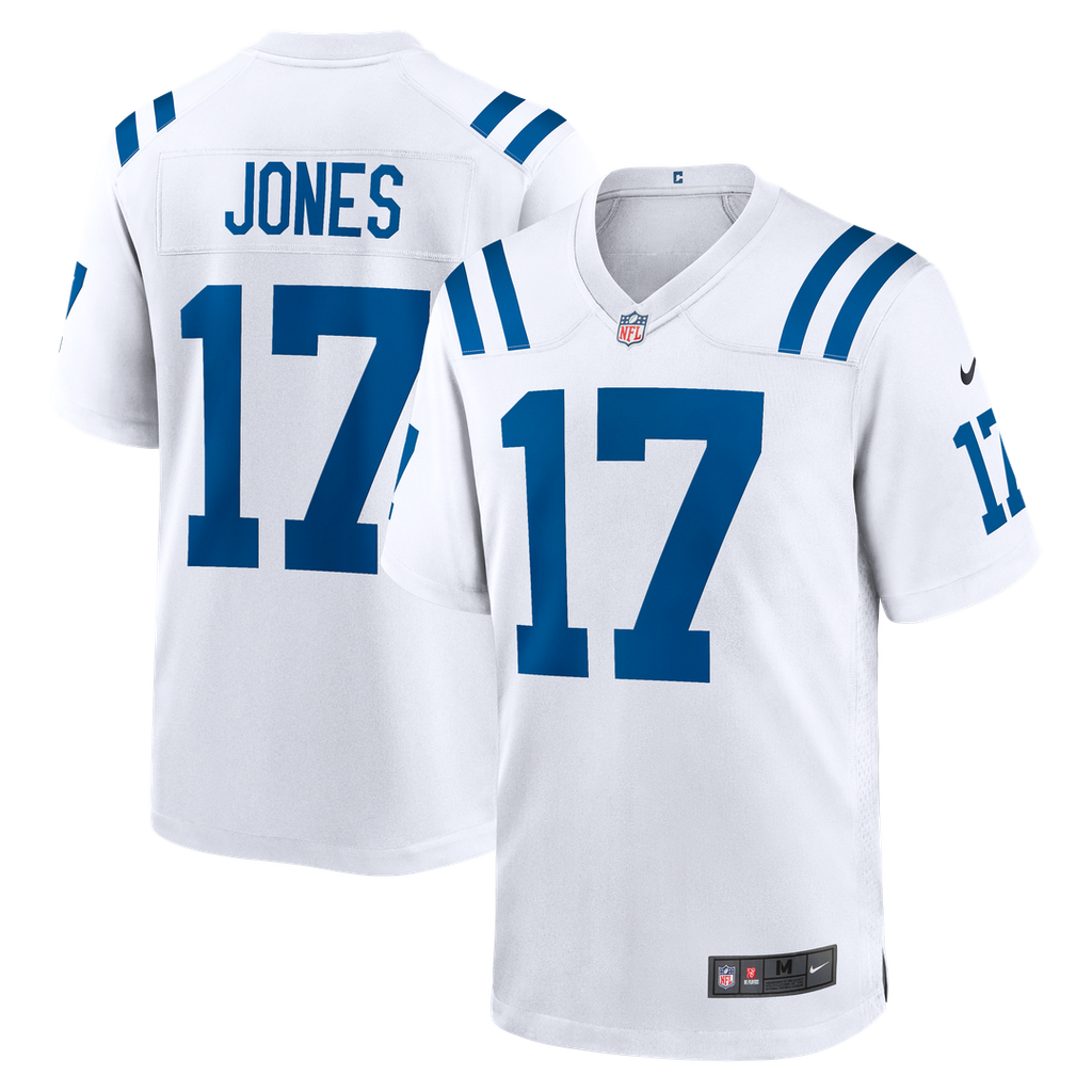 Daniel Jones Indianapolis Colts Nike Game Official Jersey -  White
