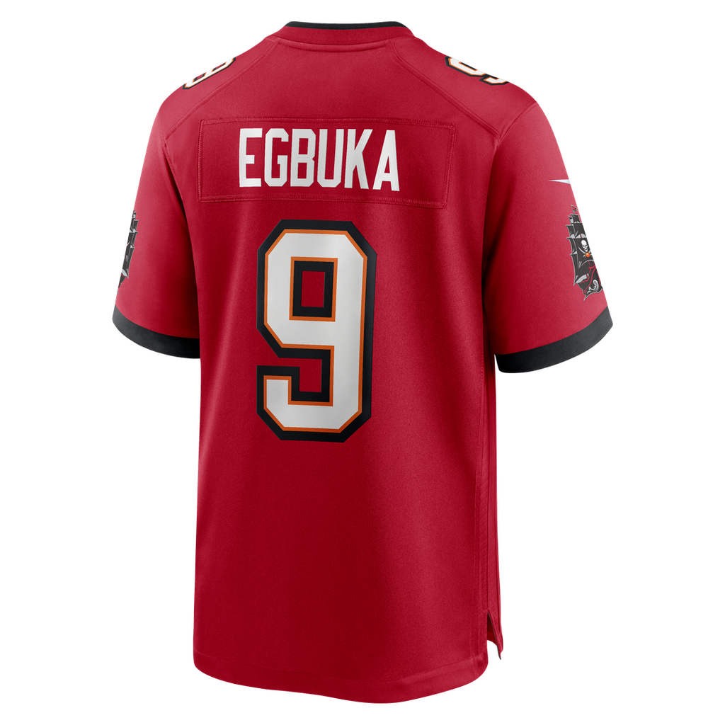Emeka Egbuka Tampa Bay Buccaneers Nike  Team Game Official Jersey - Red