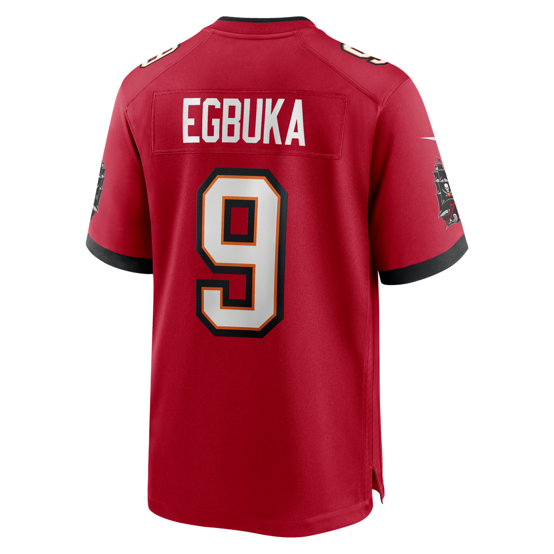 Emeka Egbuka Tampa Bay Buccaneers Nike  Team Game Official Jersey - Red