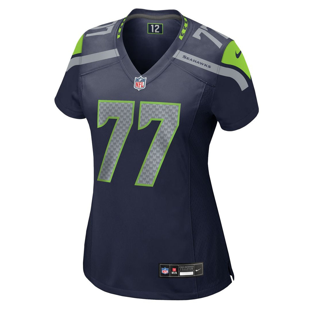 Bryce Cabeldue Seattle Seahawks Nike Women's Team Game Official Jersey -  College Navy