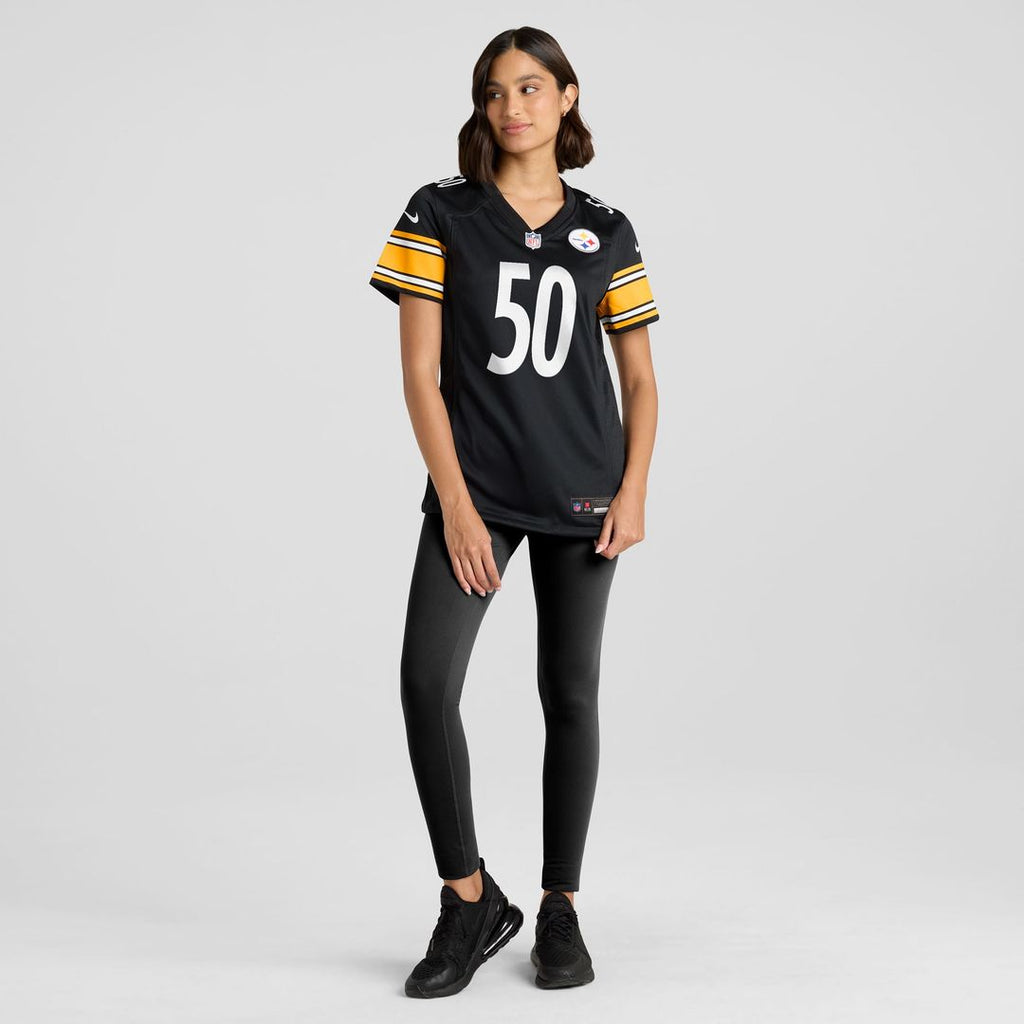 Malik Harrison Pittsburgh Steelers Nike Women's Team Game Jersey - Black