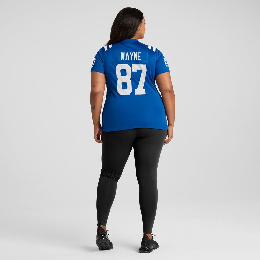 Reggie Wayne Indianapolis Colts Women's Nike Retired Player Game Official Jersey - Royal