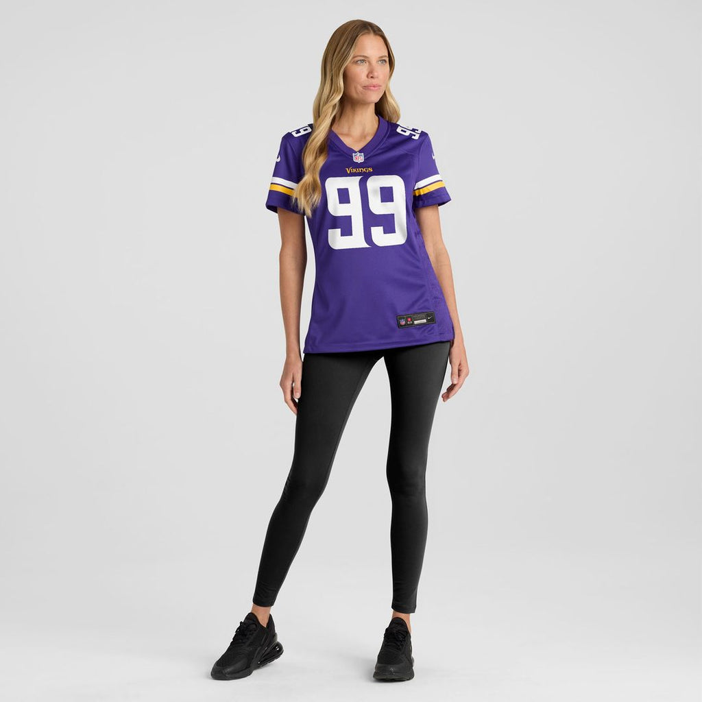 Elijah Williams Minnesota Vikings Nike Women's Team Game Jersey - Purple