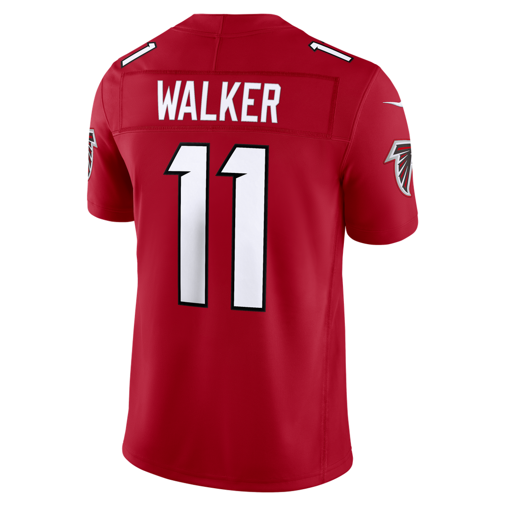 Jalon Walker Atlanta Falcons Nike Vapor F.U.S.E. Stitched Limited Official Jersey - White
