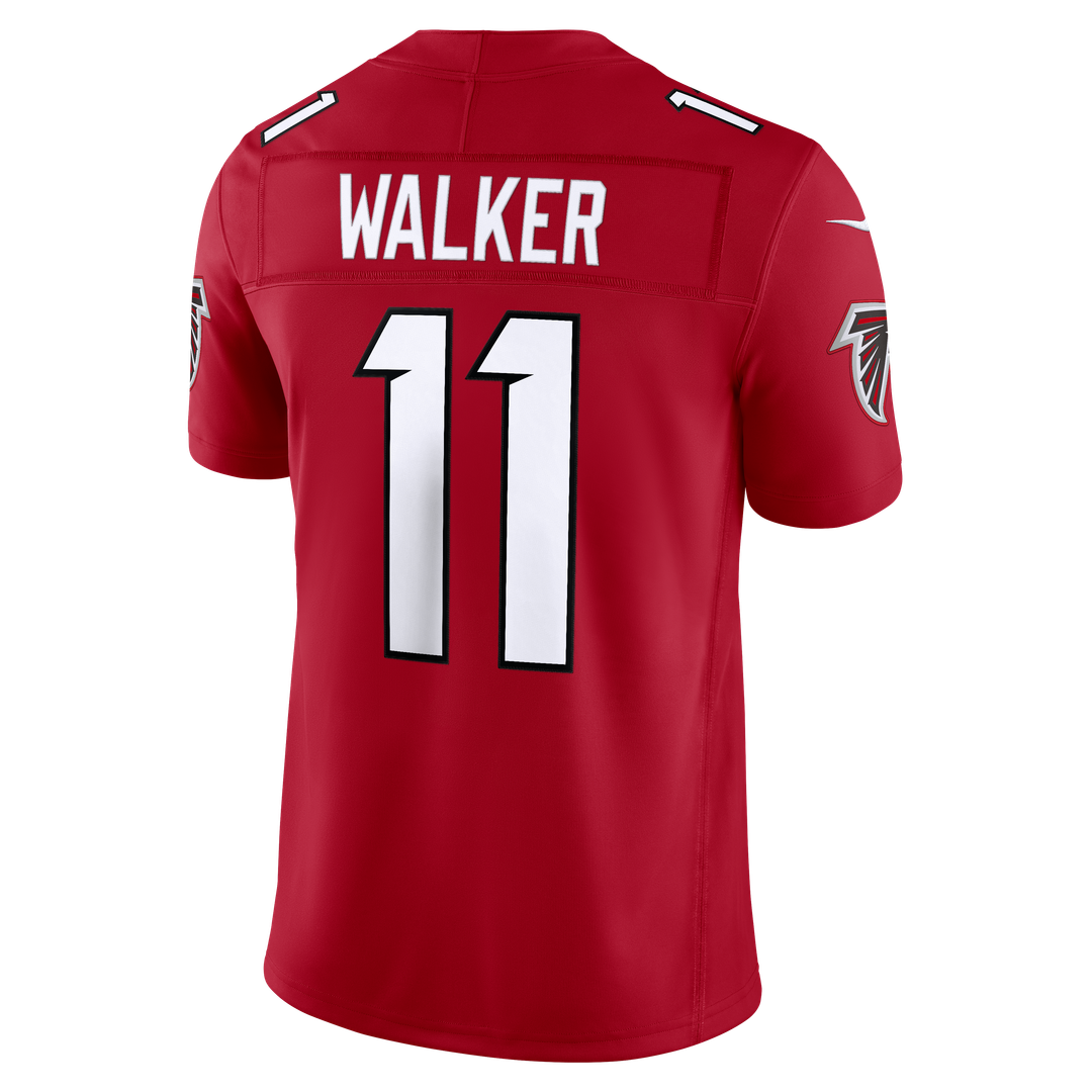 Jalon Walker Atlanta Falcons Nike Vapor F.U.S.E. Stitched Limited Official Jersey - White