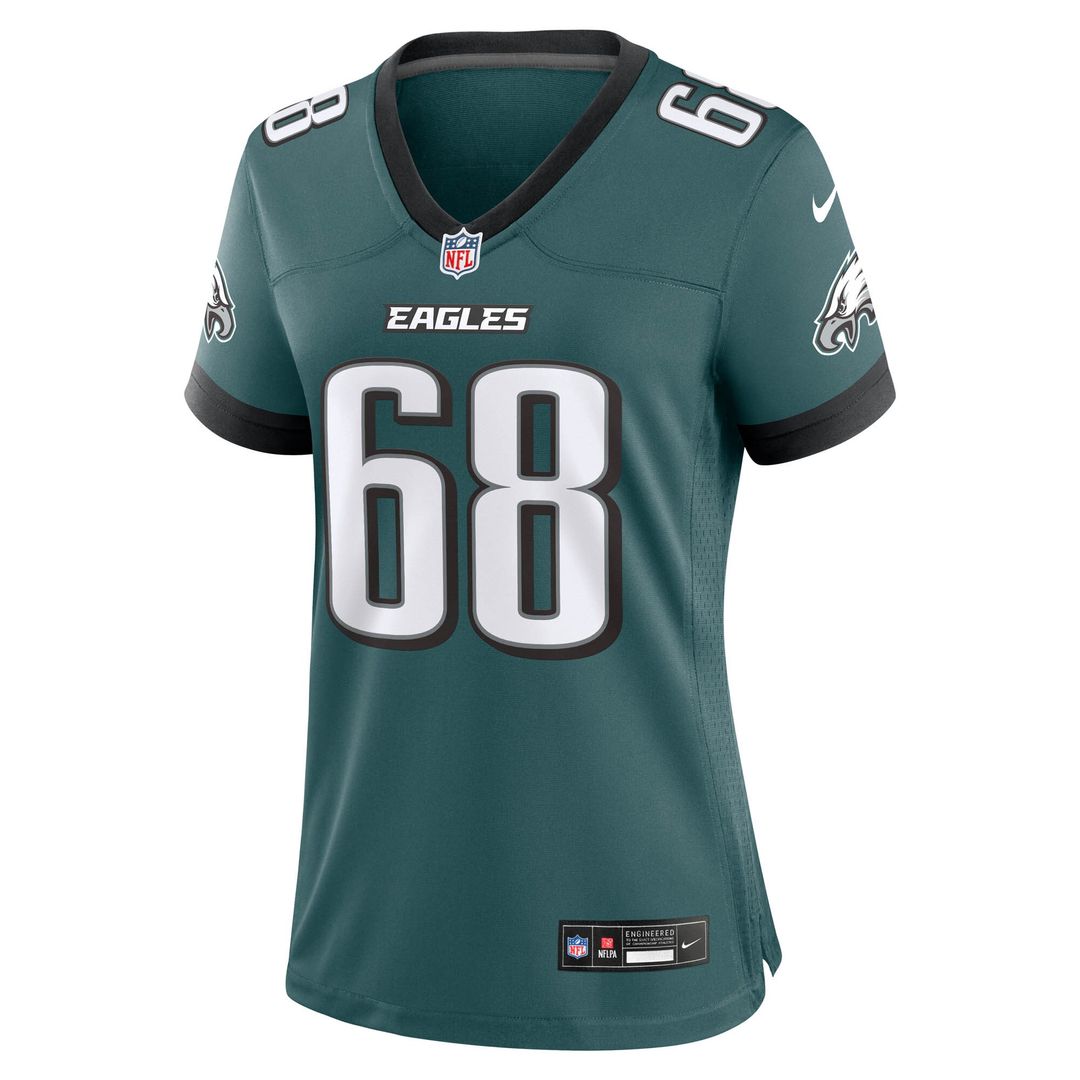 Jordan Mailata Philadelphia Eagles Nike Women's Team Game Jersey - Midnight Green