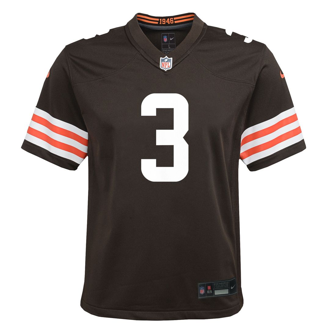 Jerry Jeudy Cleveland Browns Nike Youth Team Game Official Jersey - Brown