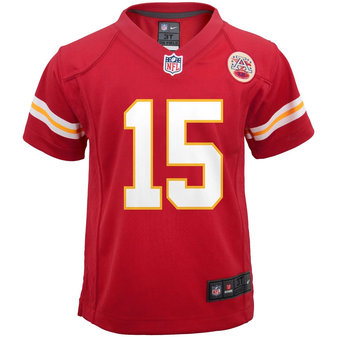Patrick Mahomes Kansas City Chiefs Nike Preschool Game Official Jersey - Red