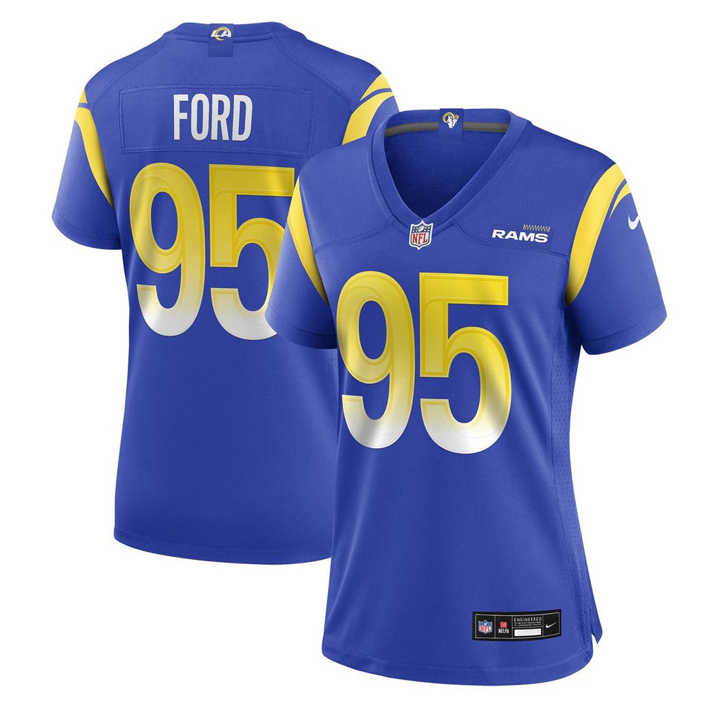Poona Ford Los Angeles Rams Nike Women's Team Game Official Jersey -  Royal