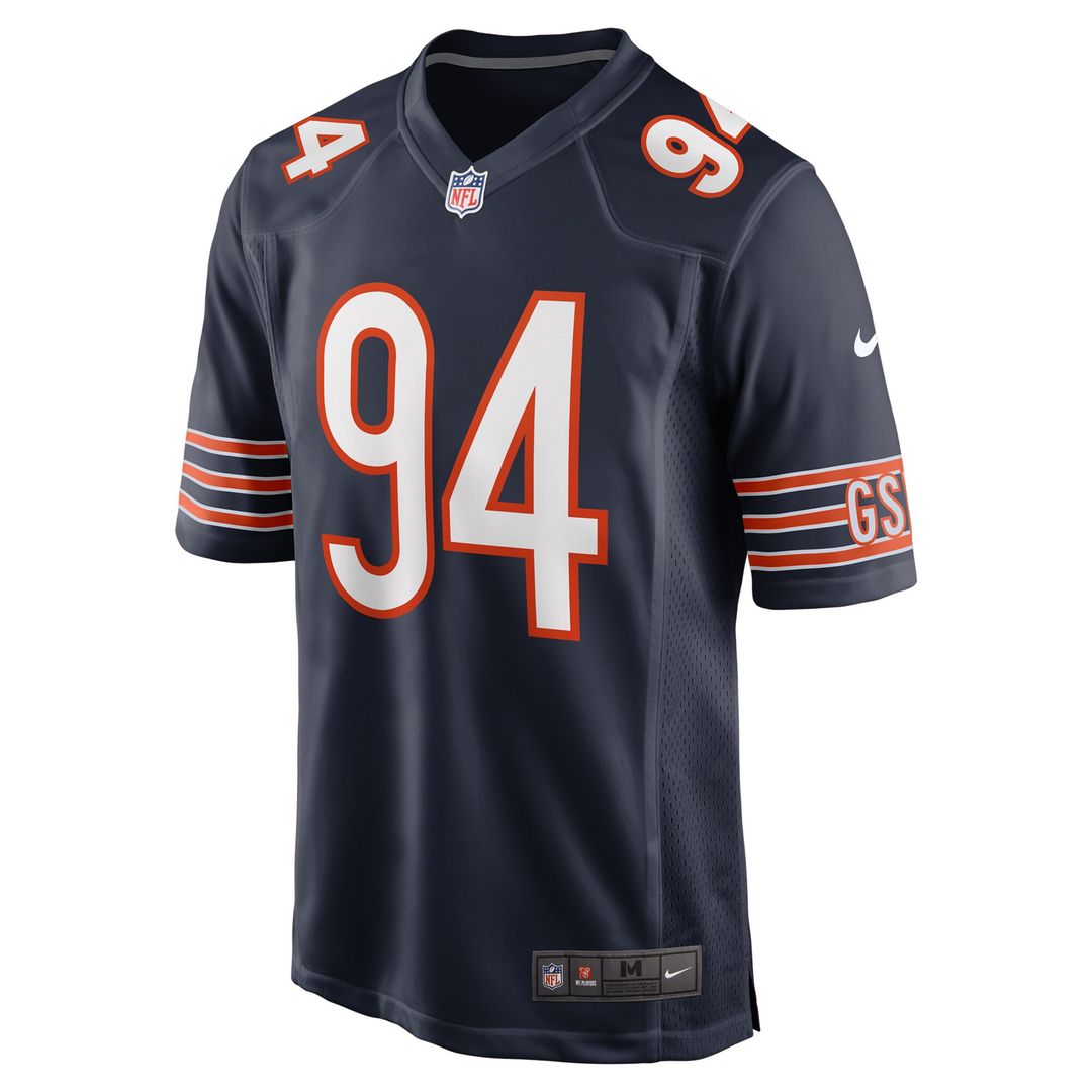 Austin Booker Chicago Bears Nike Game Jersey - Navy