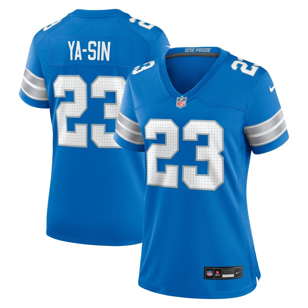 Rock Ya-Sin Detroit Lions Nike Women's Team Game Official Jersey -  Blue