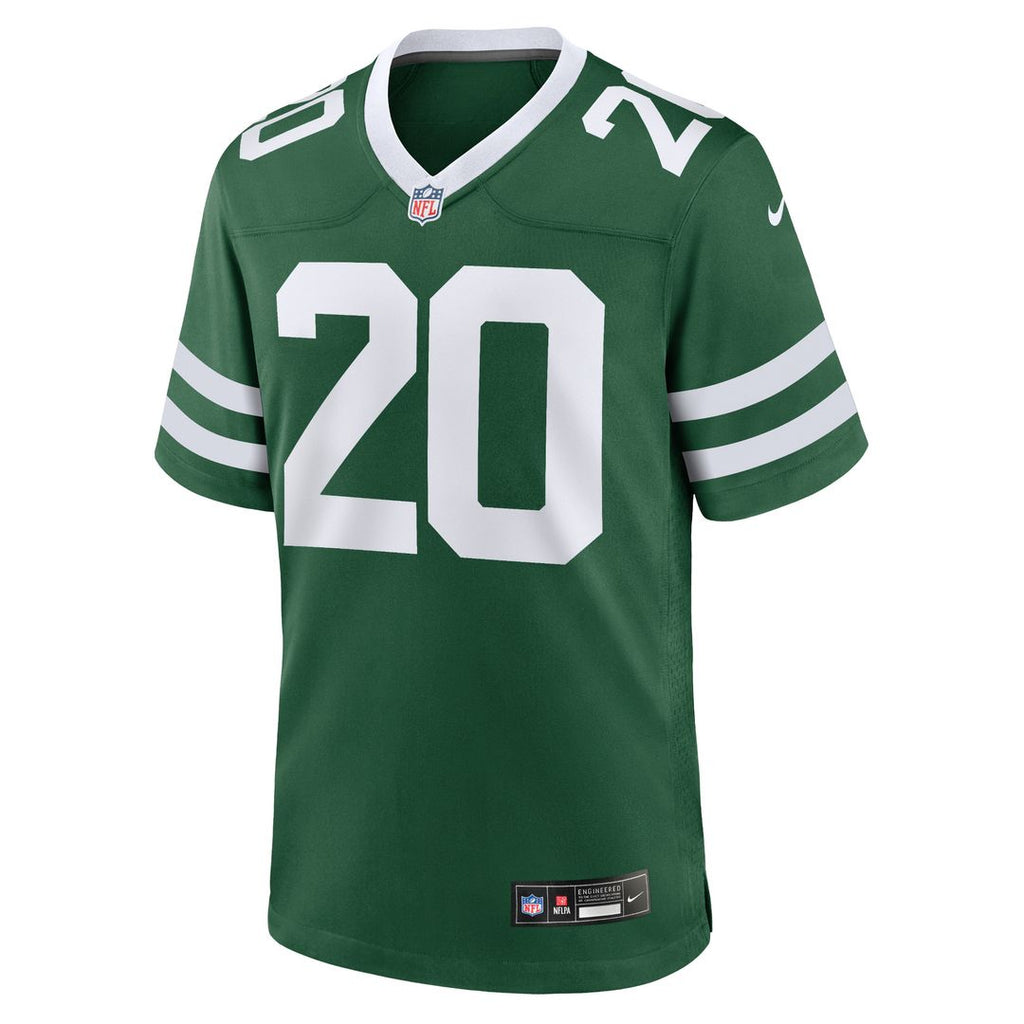 Breece Hall New York Jets Nike Game Official Jersey - Legacy Green