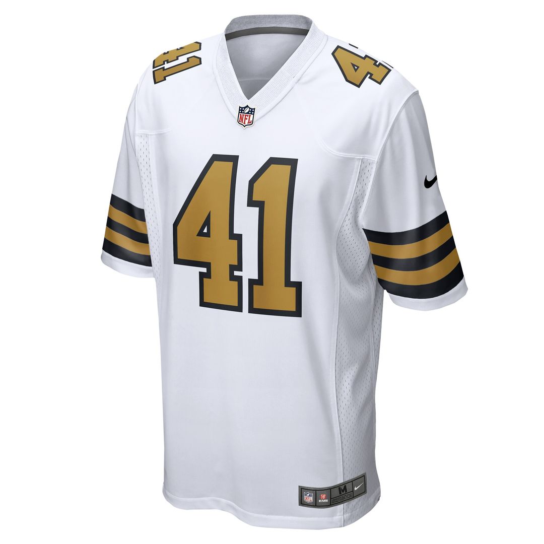 Alvin Kamara New Orleans Saints Nike Game Official Jersey - Black