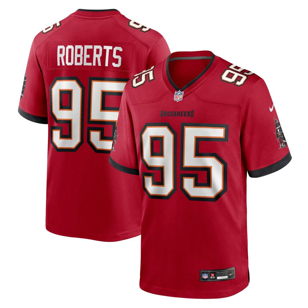 Elijah Roberts Tampa Bay Buccaneers Nike Team Game Official Jersey -  Red