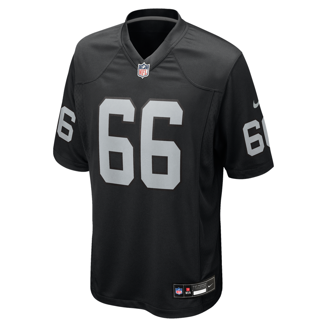 Dylan Parham Las Vegas Raiders Nike Game Player Official Jersey - Black