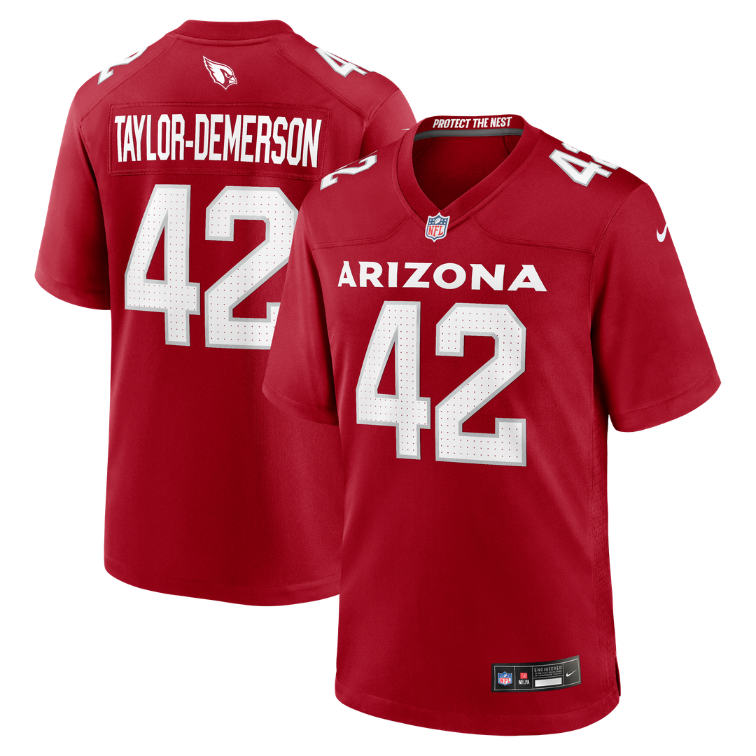 Dadrion Taylor-Demerson Arizona Cardinals Nike Team Game Official Jersey -  Cardinal