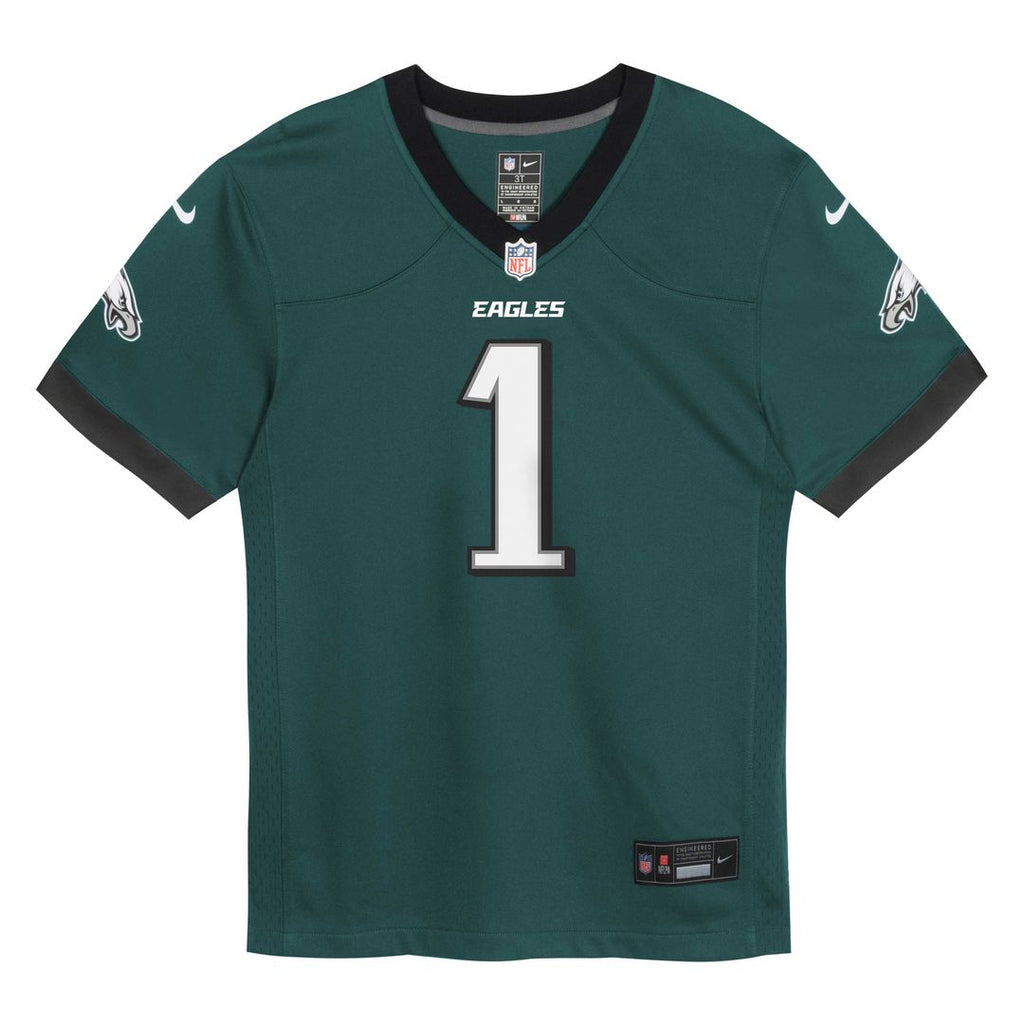 Jalen Hurts Philadelphia Eagles Nike Preschool Team Game Official Jersey - Midnight Green