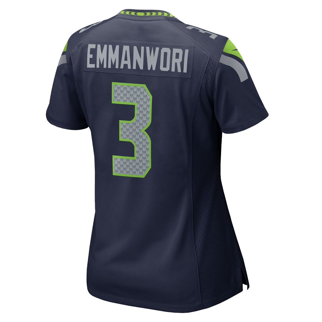Nick Emmanwori Seattle Seahawks Nike Women's Team Game Jersey - College Navy