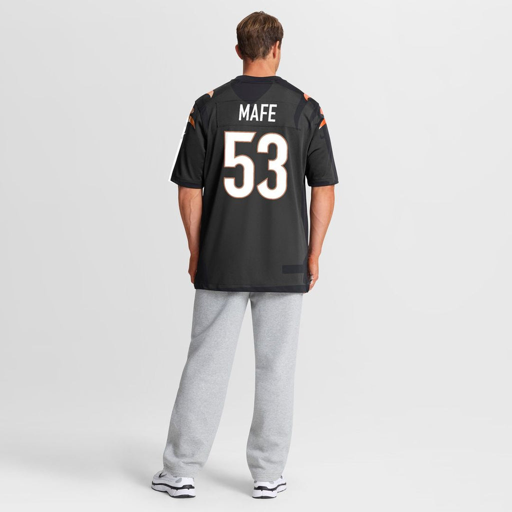 Boye Mafe Cincinnati Bengals Nike Team Game Jersey - Black