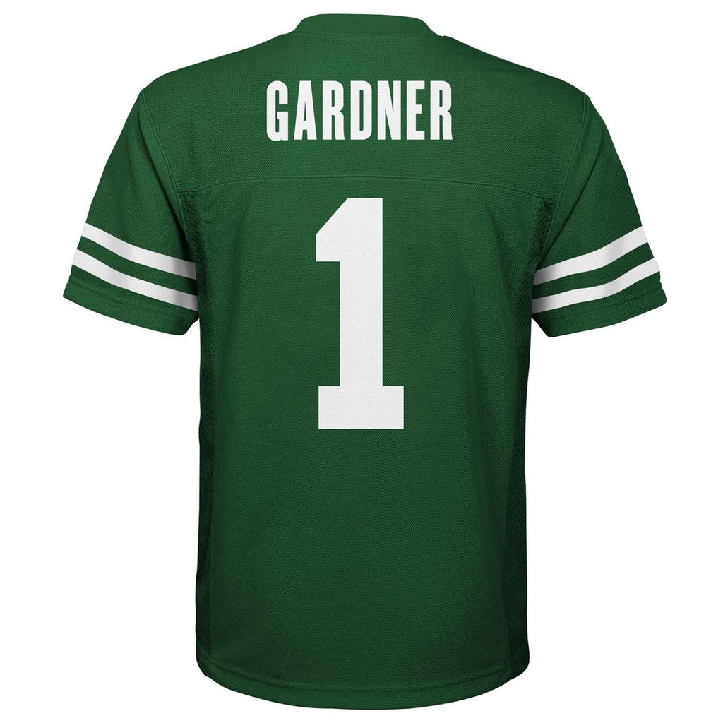 Ahmad Sauce Gardner New York Jets Youth Replica Player Official Jersey - Green