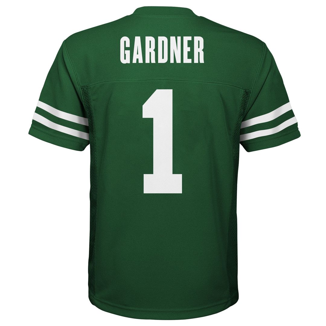 Ahmad Sauce Gardner New York Jets Youth Replica Player Official Jersey - Green