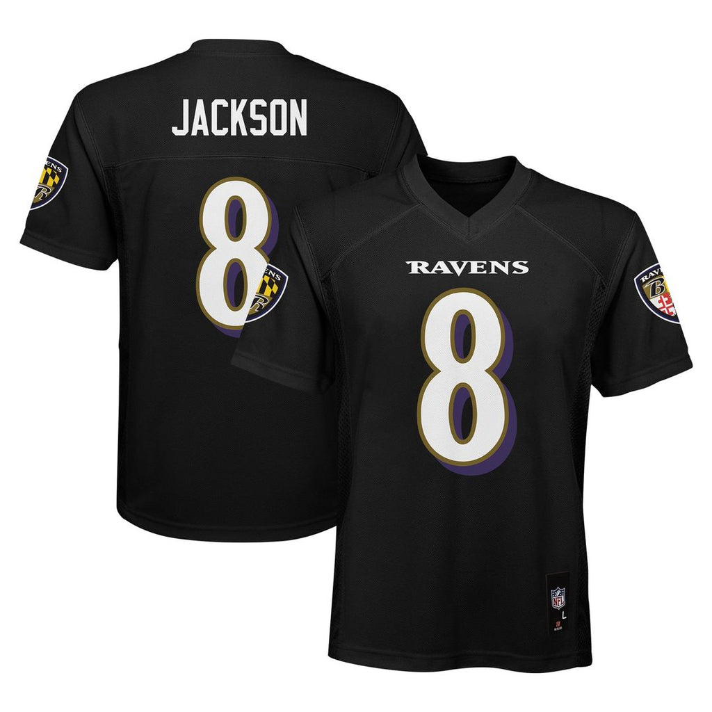 Lamar Jackson Baltimore Ravens Preschool Player Replica Jersey - Black