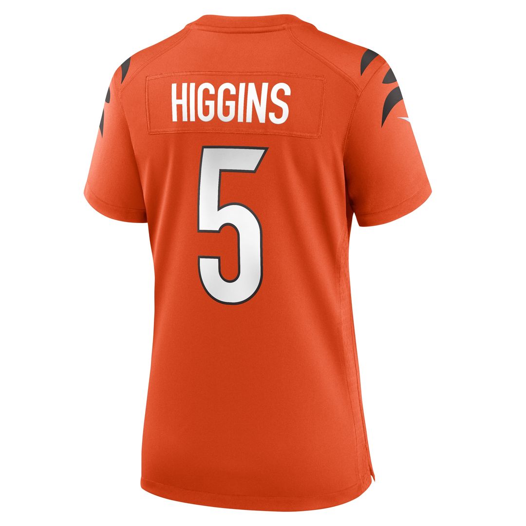 Tee Higgins Cincinnati Bengals Nike Women's Alternate Game Official Jersey -  Orange