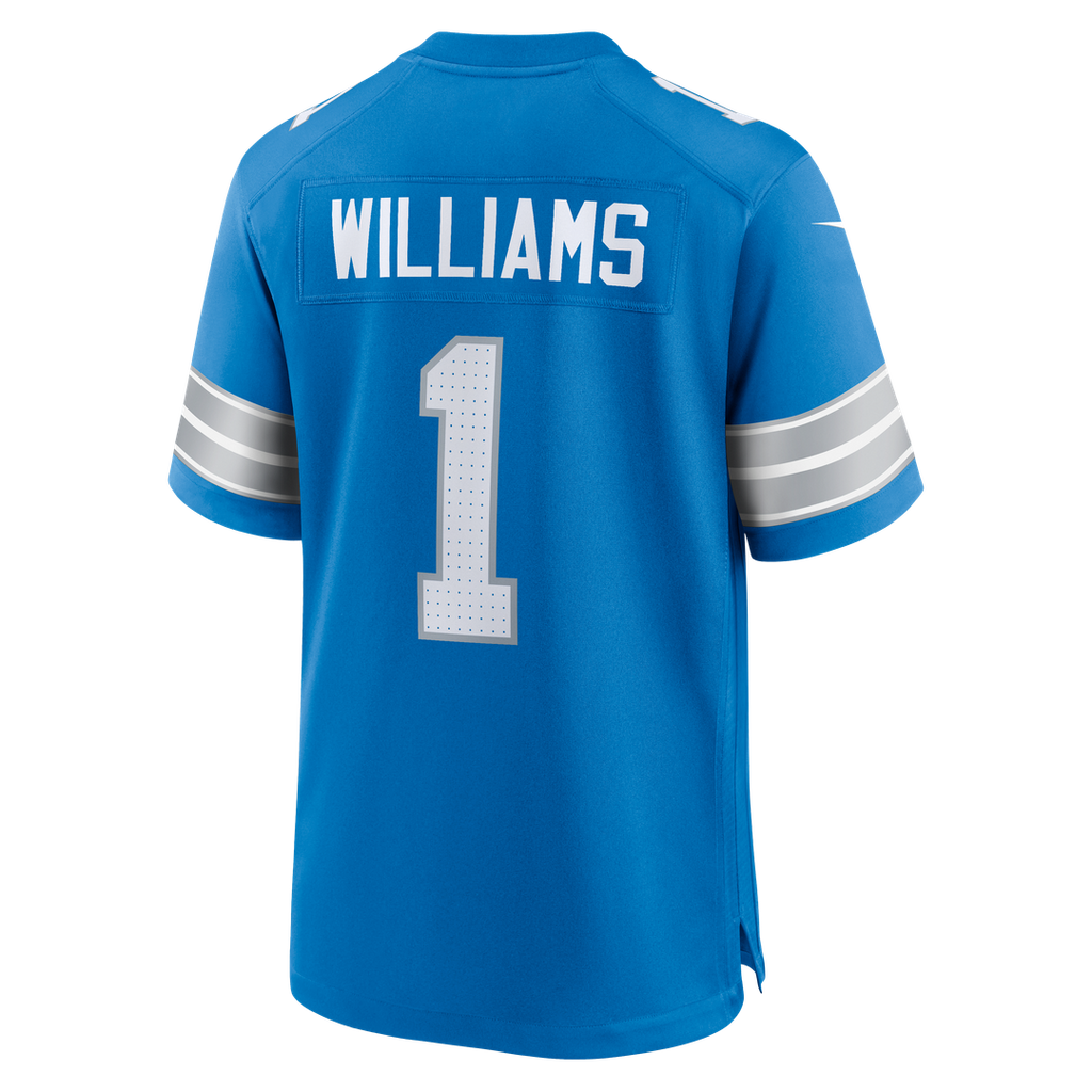 Jameson Williams Detroit Lions Nike Alternate Game Player Official Jersey - Black