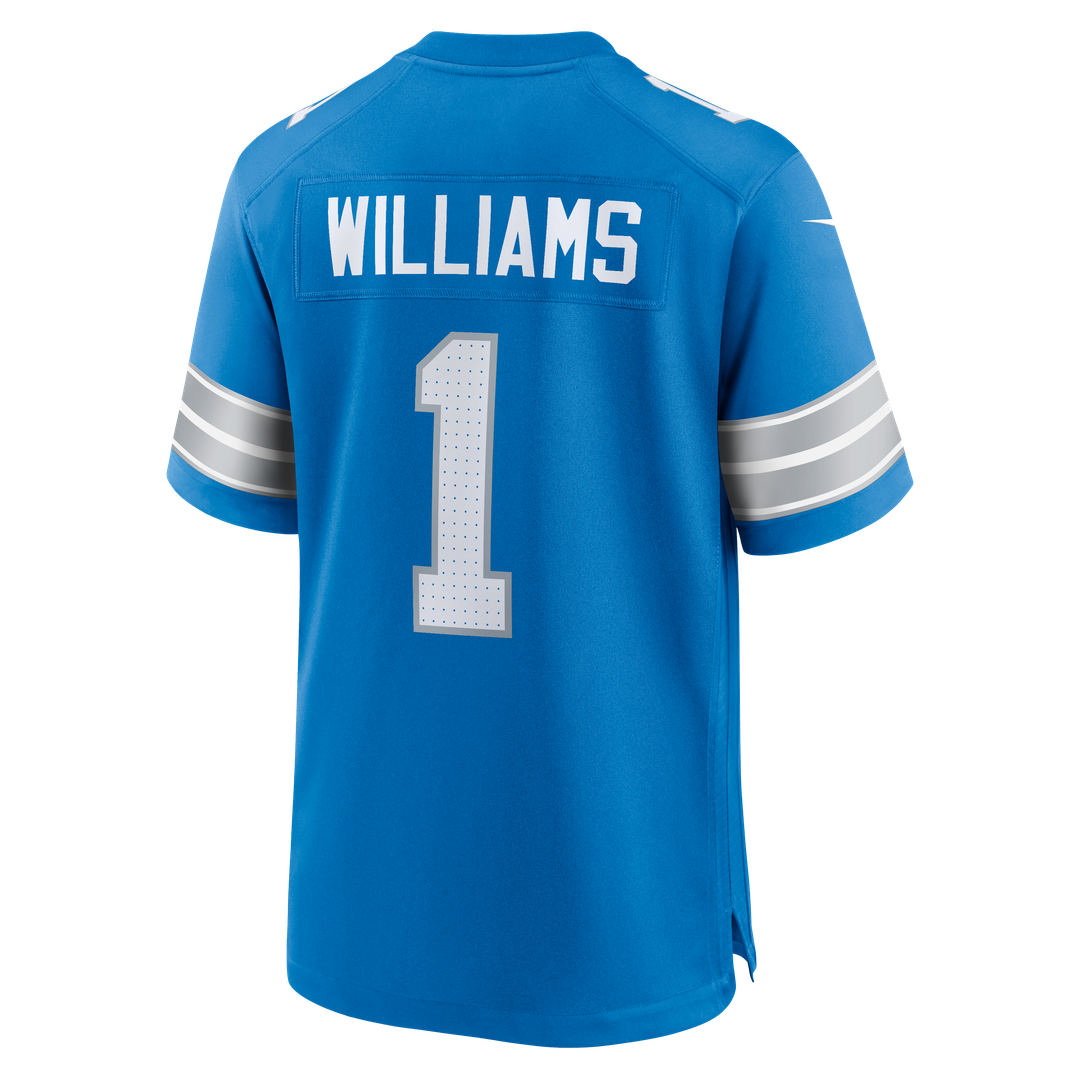 Jameson Williams Detroit Lions Nike Alternate Game Player Official Jersey - Black