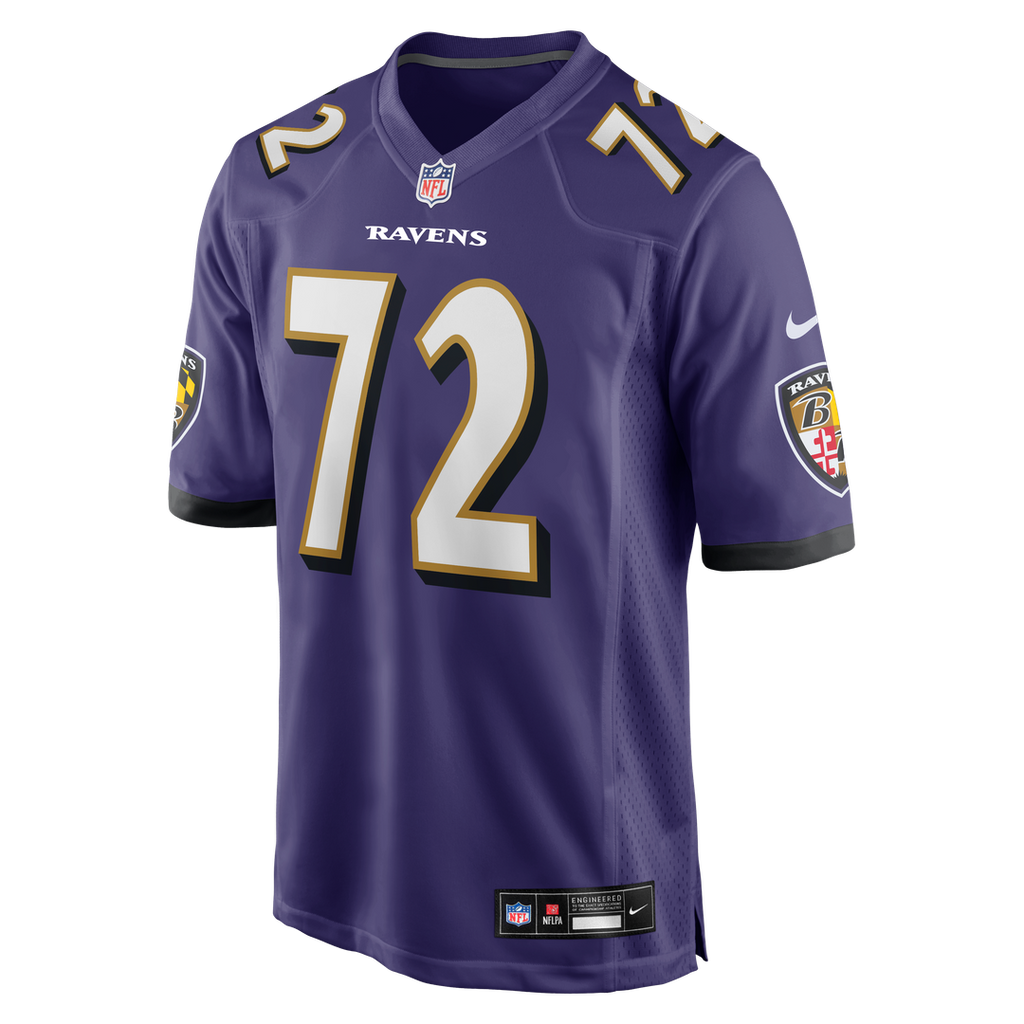 Andrew Vorhees Baltimore Ravens Nike Team Game Jersey - Purple