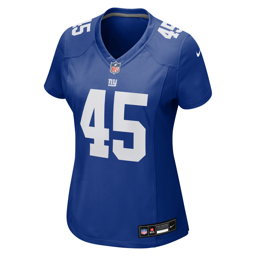 Patrick Ricard New York Giants Nike Women's Team Game Official Jersey -  Royal