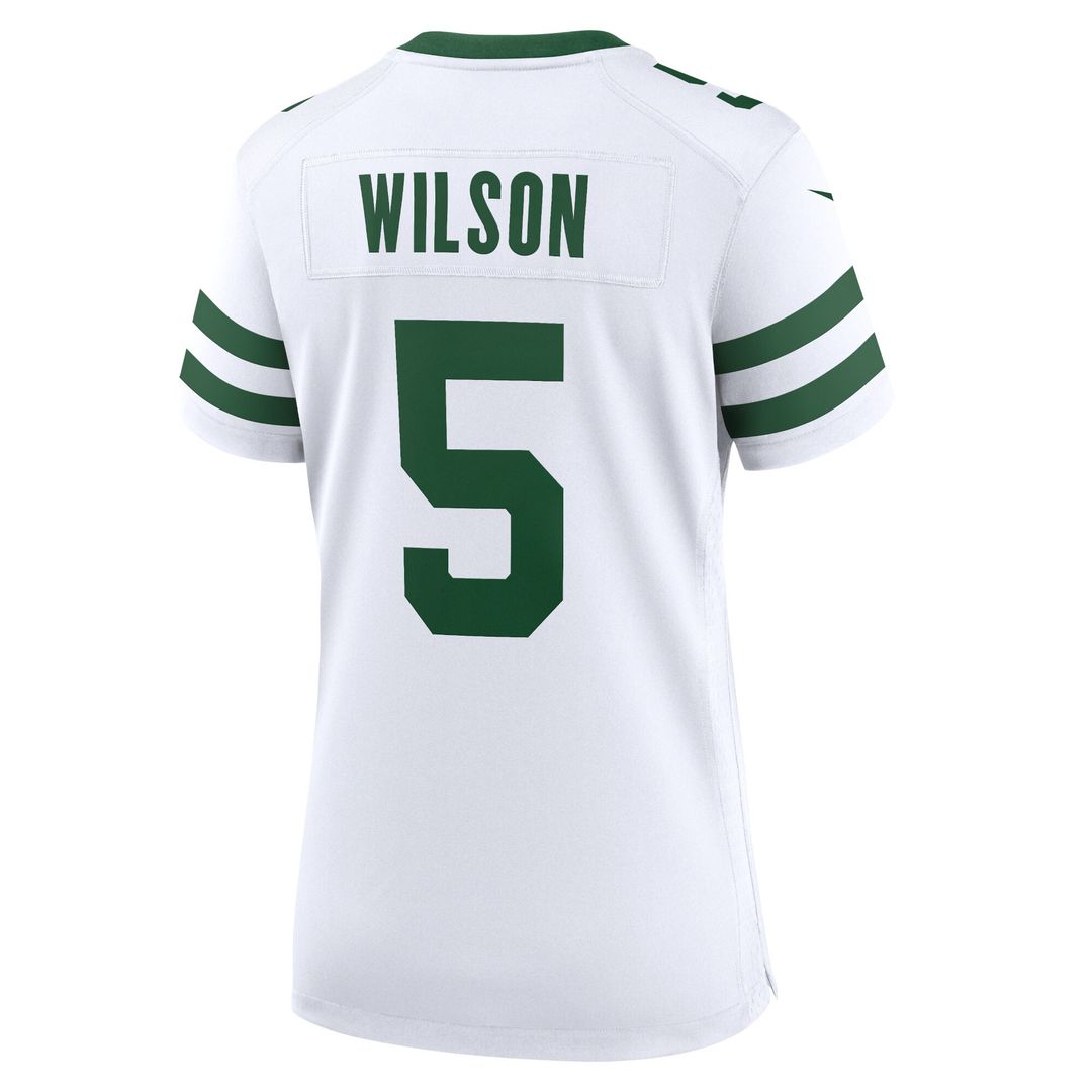 Garrett Wilson New York Jets Nike Women's Game Official Jersey - Legacy White
