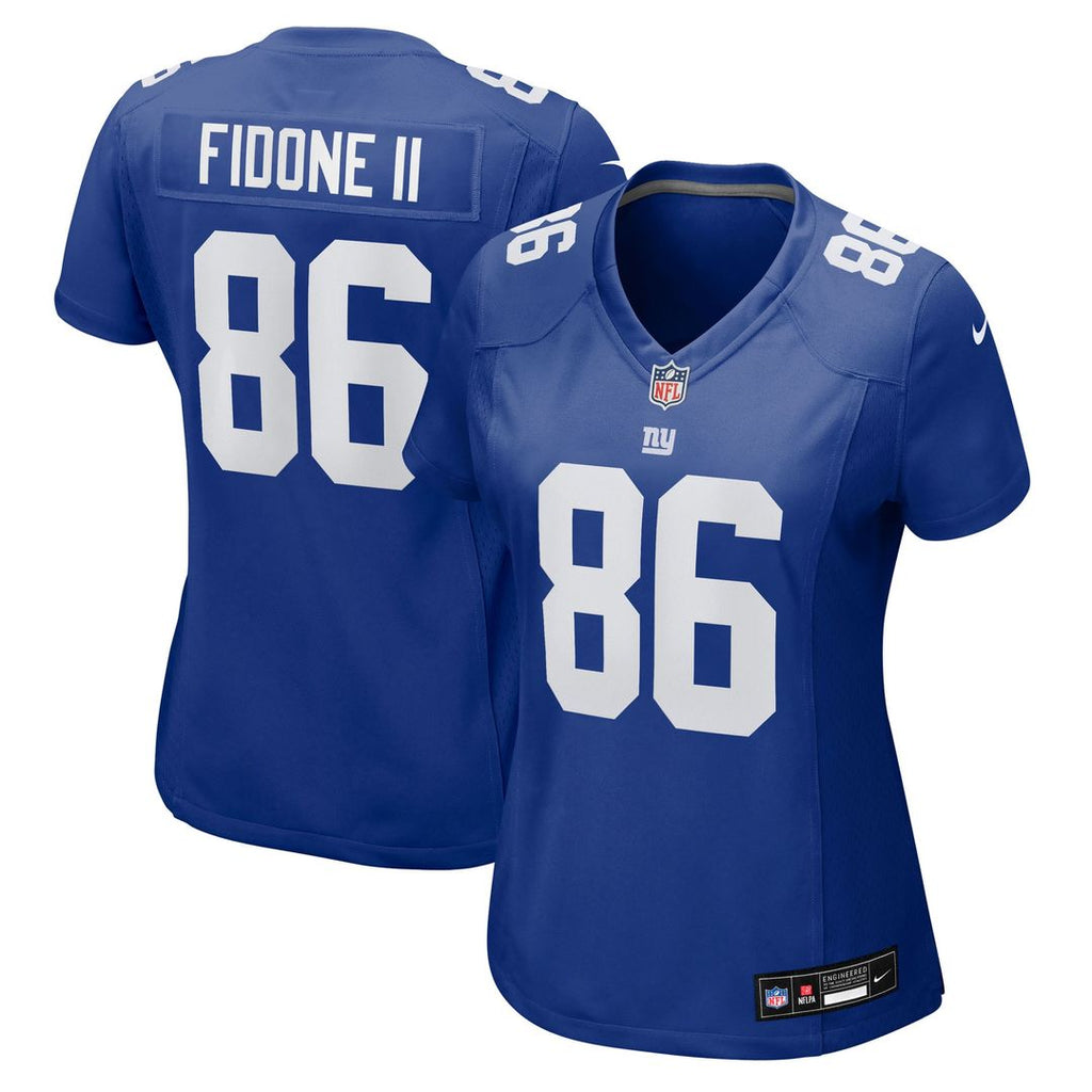 Thomas Fidone II New York Giants Nike Women's Team Game Official Jersey -  Royal