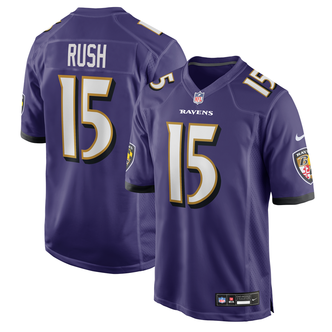 Cooper Rush Baltimore Ravens Nike Team Game Jersey - Purple