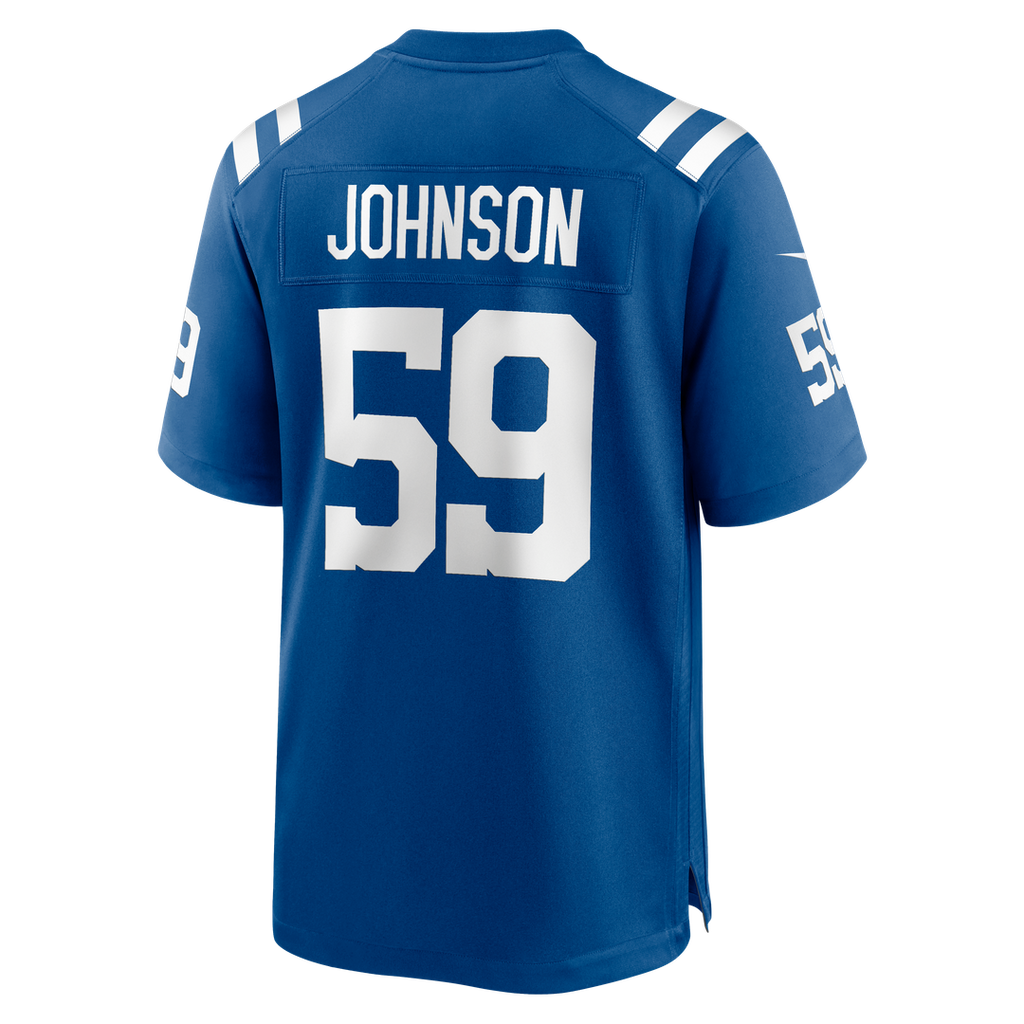 Buddy Johnson Indianapolis Colts Nike Team Game Jersey - Royal