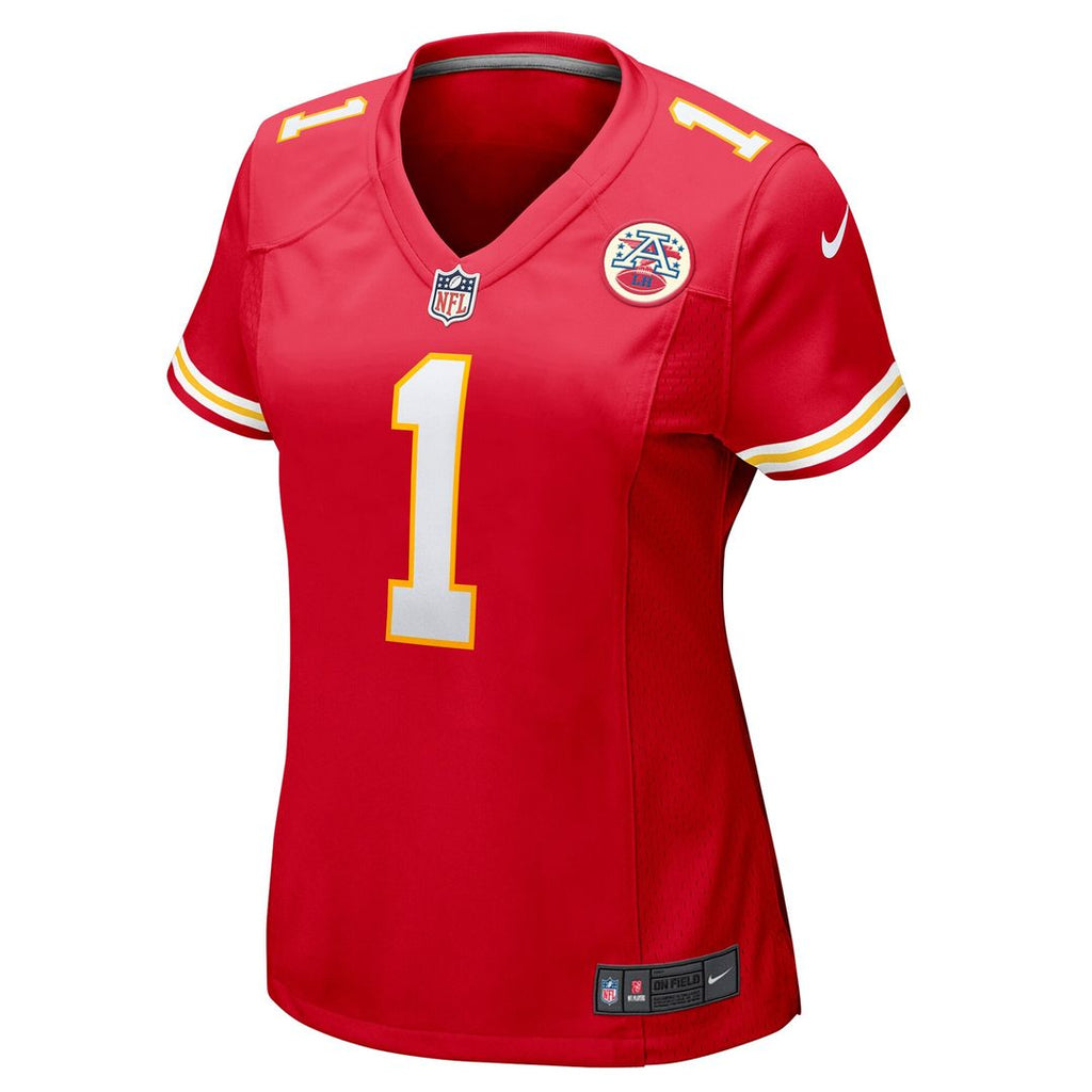 Xavier Worthy Kansas City Chiefs Nike Women's Game Jersey - Red