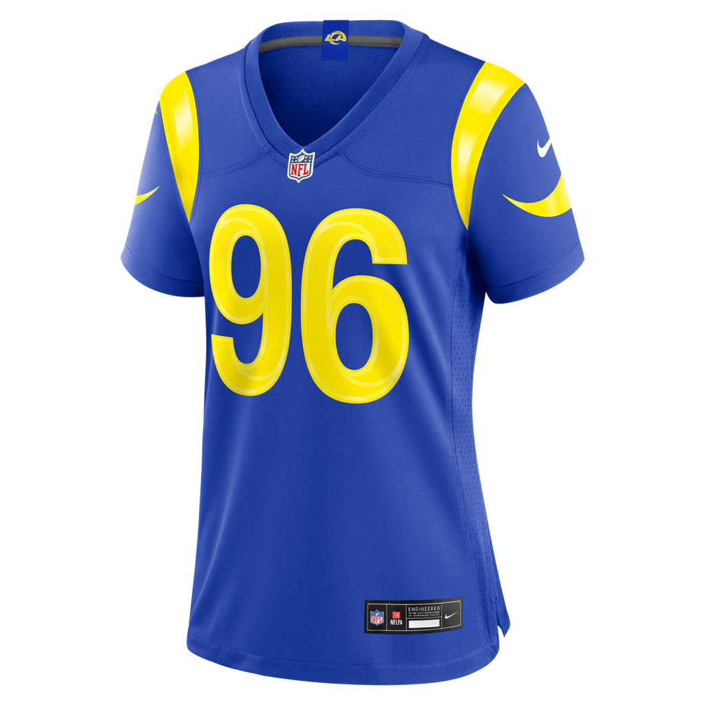 Tim Keenan III Los Angeles Rams Nike Women's Team Game Official Jersey - Royal