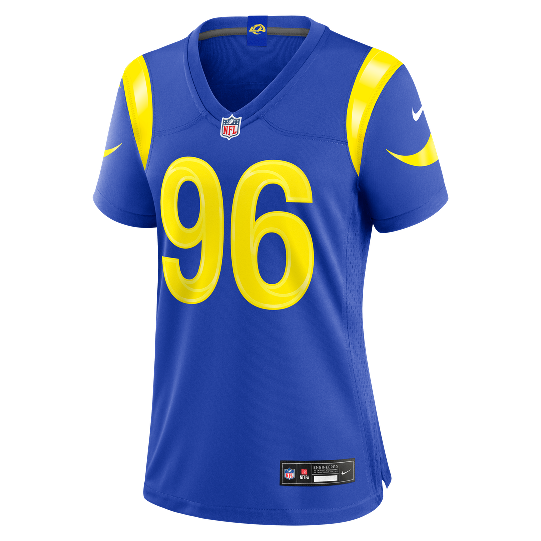 Tim Keenan III Los Angeles Rams Nike Women's Team Game Official Jersey - Royal