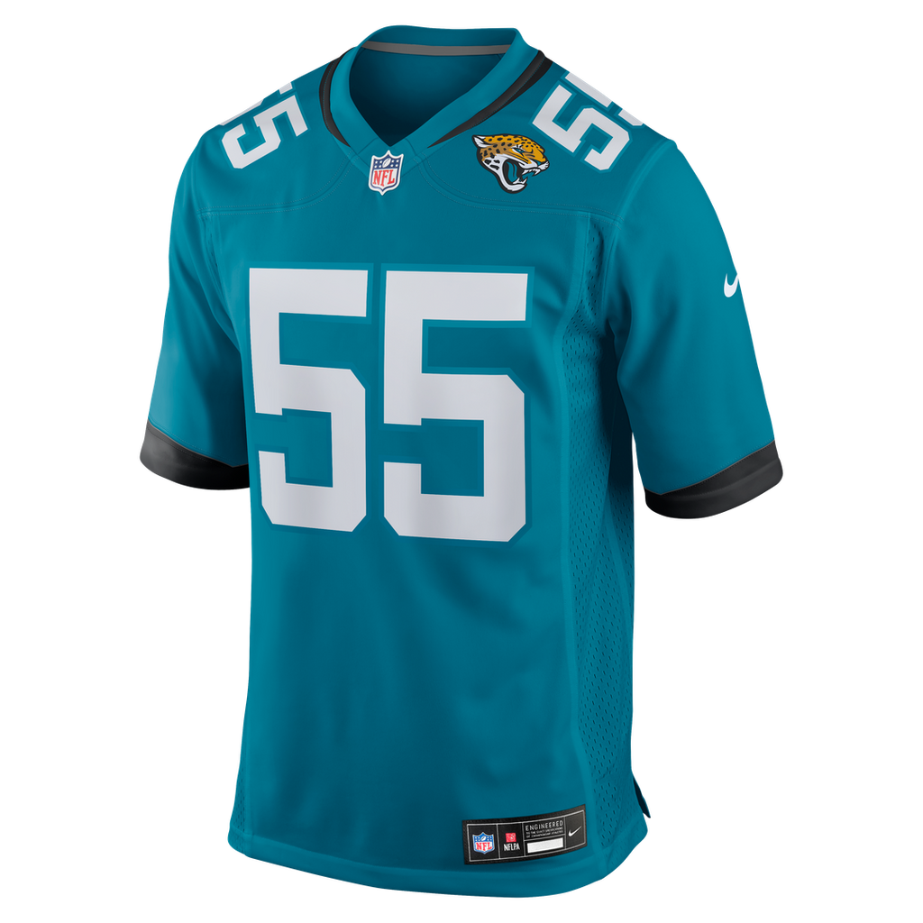 Dequan Jackson Jacksonville Jaguars Nike  Game Official Jersey -  Teal