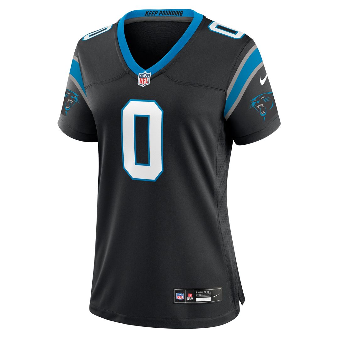 Ja'Tavion Sanders Carolina Panthers Nike Women's  Game Official Jersey -  Black