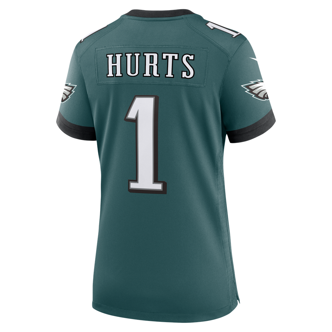 Jalen Hurts Philadelphia Eagles Nike Women's Team Game Official Jersey -  Midnight Green