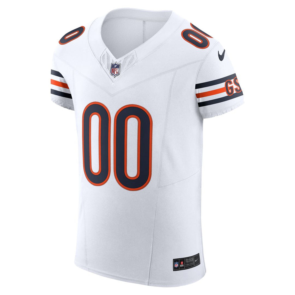 Chicago Bears Nike Vapor F.U.S.E. Elite Custom Jersey - White