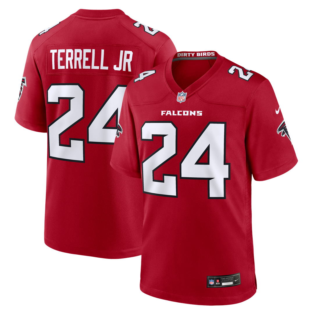 A.J. Terrell Atlanta Falcons Nike Game Official Jersey - White
