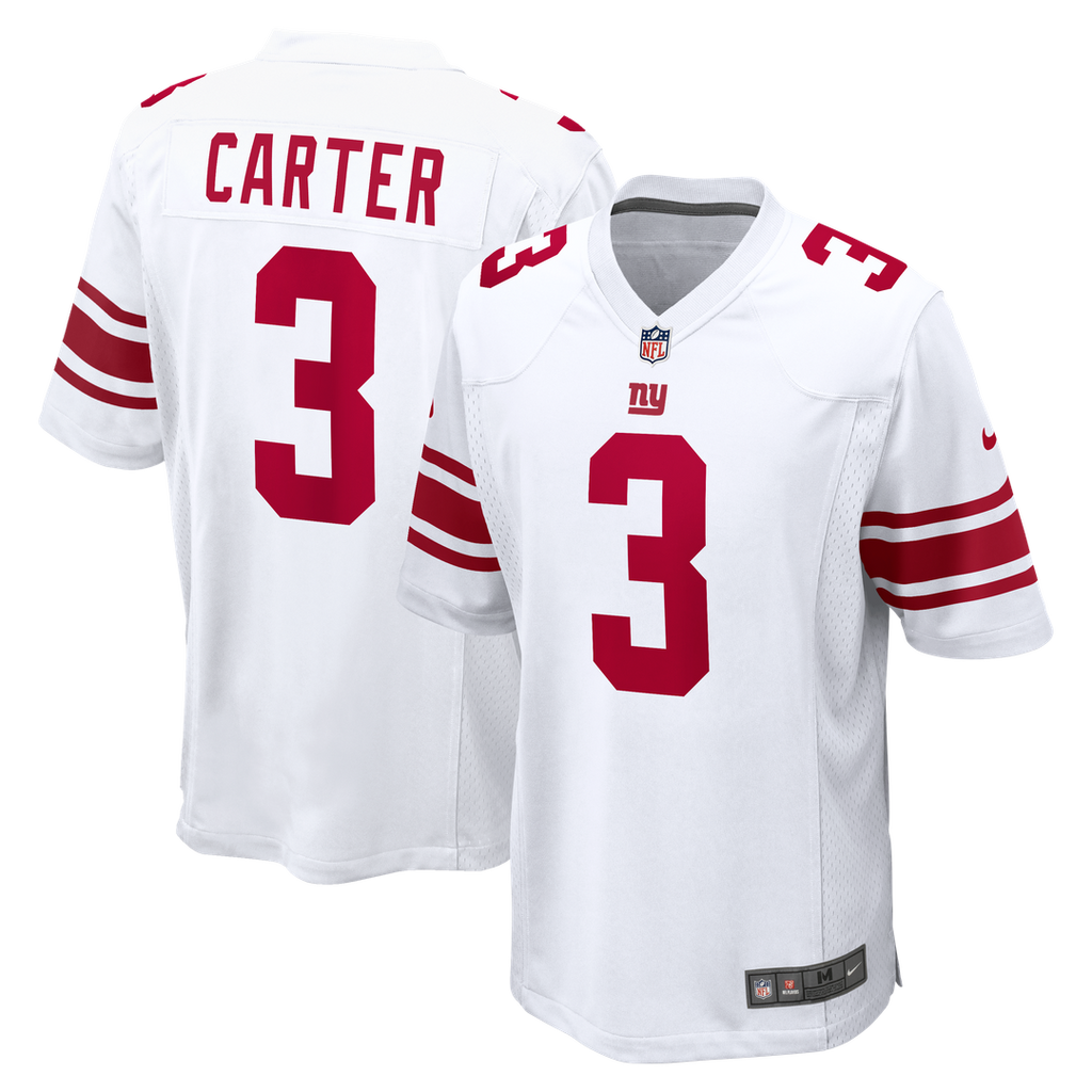 Abdul Carter New York Giants Nike Game Jersey - White