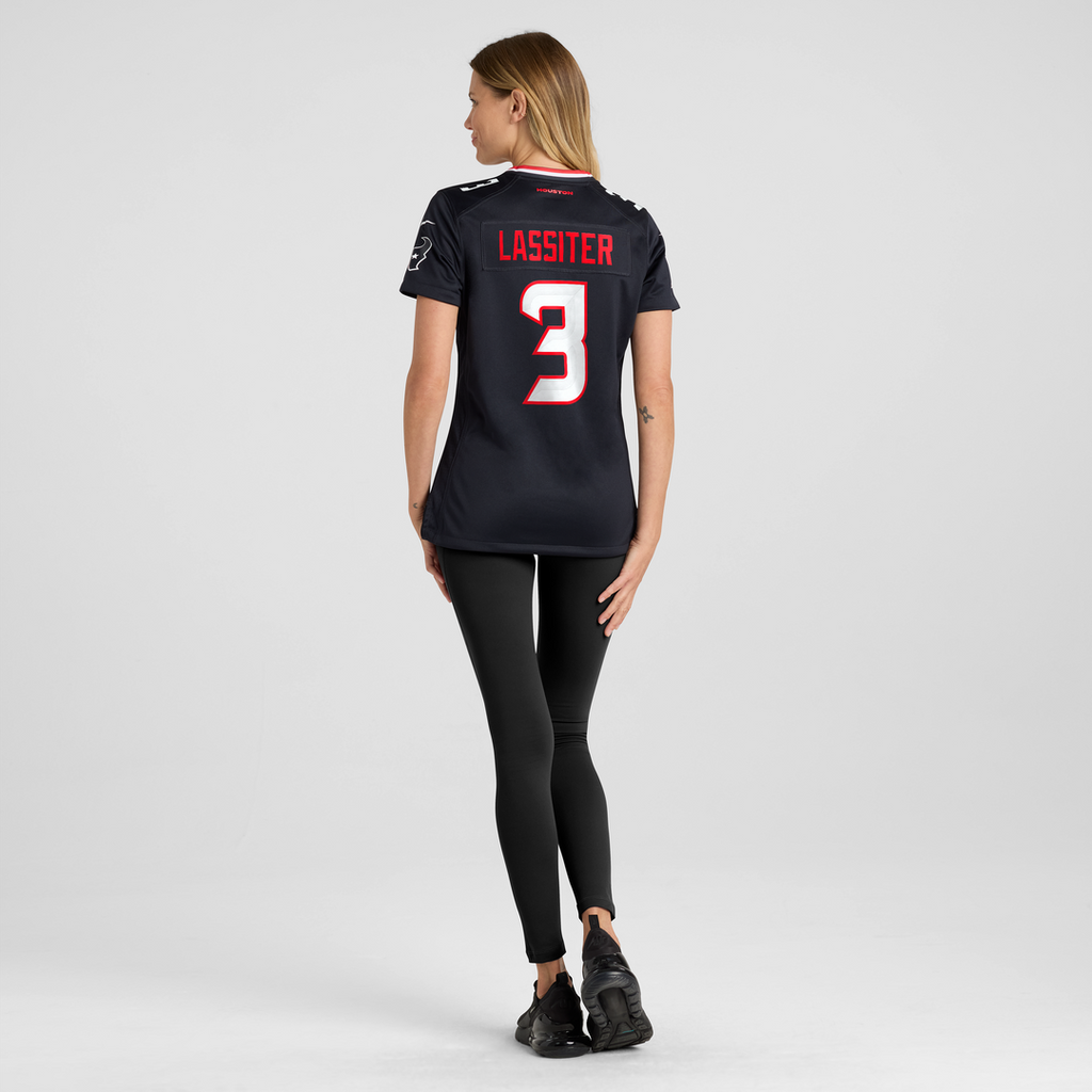Kamari Lassiter Houston Texans Nike Women's Team Game Jersey - Navy